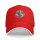 Black Baseball Cap With Chibi Warrior Girls Graphic Print