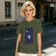 Olive T-Shirt With Mystical Maze Sorcerer Graphic Print