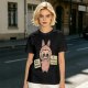 Olive T-shirt with a cute bunny monster holding You Are Great and I Believe In You signs
