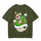 Super Mario Themed Ramen Graphic T-Shirt