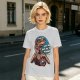 Olive t-shirt with E.T. 'Get Me Out Of This Planet ASAP' print