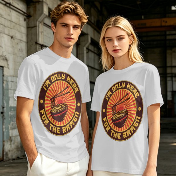 I'm Only Here For The Ramen Graphic Tee
