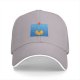 Black Baseball Cap With Underwater Pac-Man Graphic Print