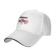 Black baseball cap with Powerpuff-style girl characters graphic
