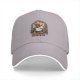 Black Baseball Cap With Dungeons Ducks Graphic Print