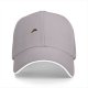 Black Baseball Cap With Small Anime Character Embroidery