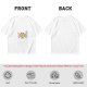 Olive Green T-Shirt With Surprised Face Graphic Print