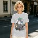 Olive T-shirt with Studio Ghibli Totoro and Spirited Away Characters Print