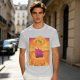 One Piece Straw Hat Crew Sunset Pirate Ship Graphic T-Shirt