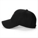 Black Baseball Cap With Ramen Raccoon Graphic Print