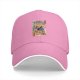 Black Baseball Cap With Japanese Style Sushi Chef Cat Print
