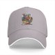 Black baseball cap with Khorne Flakes fantasy warrior print