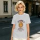 Olive t-shirt with Vitamin D sun graphic print