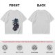 Olive T-Shirt With Dark Wizard Illustration And Japanese Text