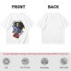 Olive T-Shirt With Skeletor Rock Guitarist Graphic Print