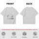Olive Green Oversized T-Shirt With Subtle Graphic Print