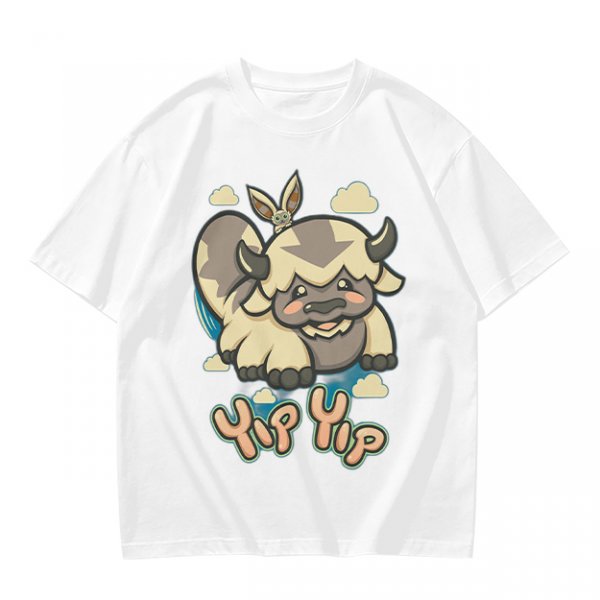 Avatar The Last Airbender Appa Yip Yip Graphic T-Shirt