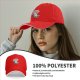 Black baseball cap with Totoro under cherry blossom tree print