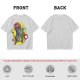 Olive T-shirt with Block Style Mario Riding Yoshi and Mushroom Graphics