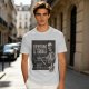 Olive t-shirt with skeleton teacher and 'Everything Is Terrible' print