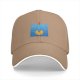 Black Baseball Cap With Underwater Pac-Man Graphic Print