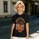 Olive Halloween Trick or Treat Skull Jack-o'-lantern Graphic T-Shirt