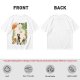 Anime Themed Graphic T-Shirt With Whimsical Character Artwork