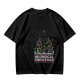 Olive Green Christmas Cat T-Shirt With Meowgical Christmas Print