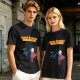 Olive T-Shirt With Super Buddies Superman Parody Print