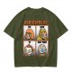 Pop Culture Pronoun Guide Chibi Character Graphic T-Shirt