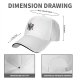Black baseball cap with Dungeons & Cats fantasy cat characters print