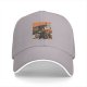 Black baseball cap with Onion Cop graphic print