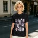 Olive T-Shirt With Cute Studio Ghibli Character Print