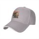 Black baseball cap with Onion Cop graphic print