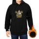 Coffee Search In Progress Funny Warning Sign Graphic Hoodie