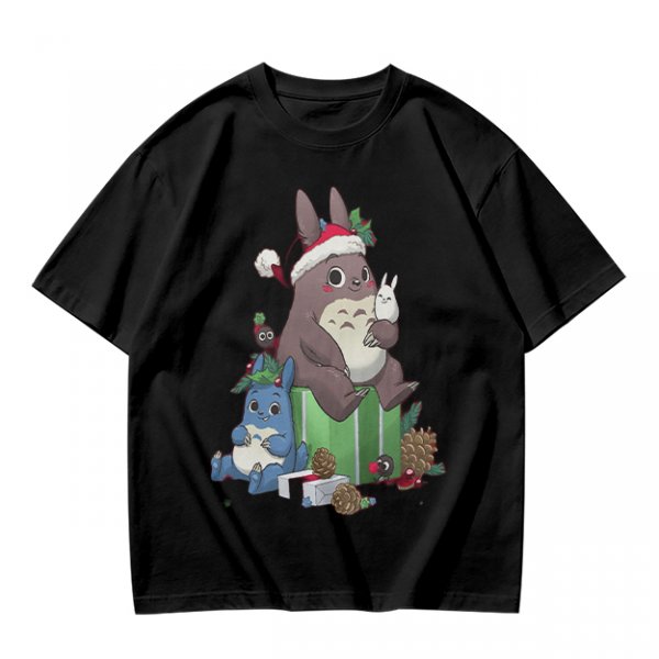 Christmas Totoro and Friends Graphic Tee