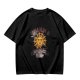 Olive t-shirt with Vitamin D sun graphic print
