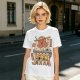 Olive T-Shirt with Octopus Takoyaki Shop Cat Art Print