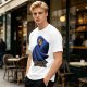 Olive T-Shirt Featuring Skeletor Lord of Destruction Graphic