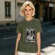 Olive T-Shirt With Skeleton Banjo Player Graphic