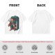 Olive T-shirt with Superman emerging from TARDIS police box graphic