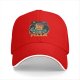Black baseball cap with 'We Came In Pizza' alien UFO graphic