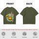 Chocobo Rider with Retro Game Character Graphic T-Shirt