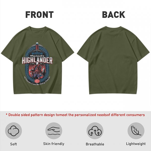 Macleod's Highlander There Can Be Only One Graphic T-Shirt