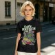 Kap'n Krunch Zombie Pirate Graphic Olive T-Shirt