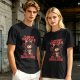 Olive T-Shirt with Cat Darth Vader 'I Like My Coffee On The Dark Side' Print