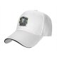 Black baseball cap with more plants less people cat and plant graphic