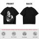 Olive T-Shirt With Panda Eating Ramen Graphic Print