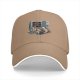 Black Baseball Cap With 'Being Productive Is So Overrated' Cat Computer Art