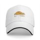 Black baseball cap with angry chick holding knife and NOT TODAY text